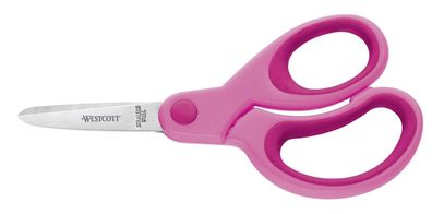 Westcott E-20582 00 Bastelschere - 13 cm, spitz, pink