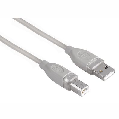 Hama 5m USBKabel Anschlusskabel USB 2.0 für PC Drucker Druckerkabel Scanner etc