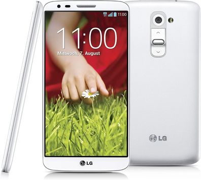 LG G2 D802 Android LTE Smartphone 16GB Weiß White Sehr Gut in OVP