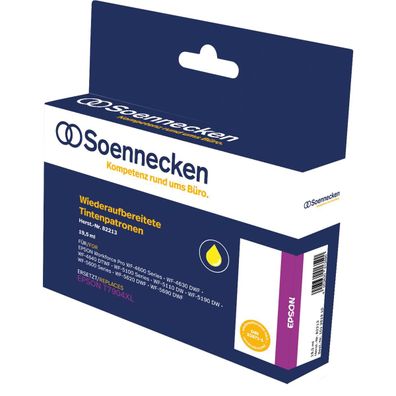 Soennecken Tintenpatrone 82213 wie Epson T7904 gelb