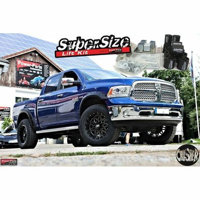 3" Body Lift Kit Dodge Ram 1500 2 & 4 WD nur Benziner Bj:09-24 (Gen.4) ( mit Gutac