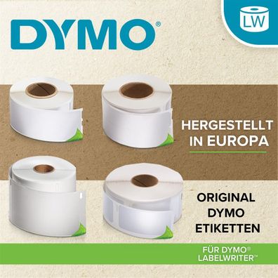 Dymo® S0722420 LW-Versand-Etiketten Vorteilspack - 12 Rollen à 220 Etiketten Label