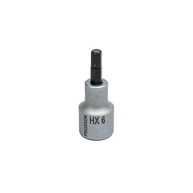 Proxxon Innensechskant-Einsatz 1/2" Antrieb, 55 mm Länge, HX 5 mm - HX 19 mm