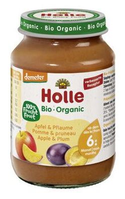 Holle 3x Apfel & Pflaume 190g