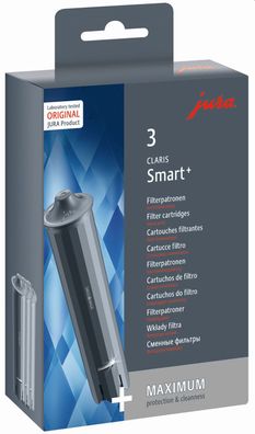 JURA 10002032 Wasser-Filterpatrone Claris Smart+ 3 Stück