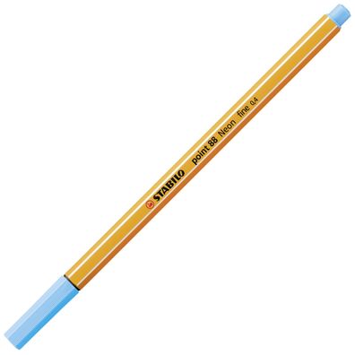 Stabilo® 88/031 Fineliner - point 88 - Neonfarbe, leuchtfarbenblau