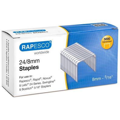 RAPESCO® S24807Z3 5.000x Heftklammern 24/8