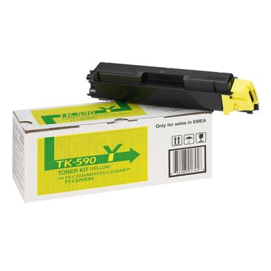 Kyocera 1T02KVANL0 Toner Kyocera TK-590Y FS-C2026 Yellow