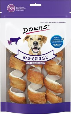 DOKAS - Kau-Spirale mit Hühnerbrust 1er Pack (1 x 110g)