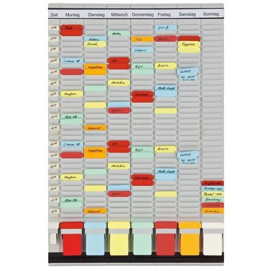 Franken PV-SET3 Stecktafel 47,3 x 78,3 cm 7 Spalten(T)