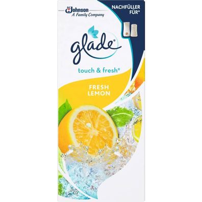 SC Johnson 3863507008 Glade Nachfüllpack Lufterfrischer touch & fresh Fresh Lemon