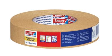 tesa Maler Krepp 4319 Papierabdeckband, 19 mm x 50 m