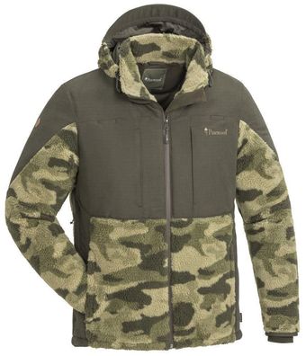 Pinewood 5603 Esbo Pile Camou Jacke Green Jungle (979)