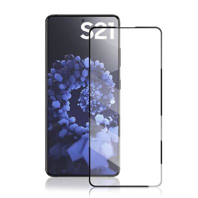 cofi1453® 5D Schutz Glas Folie kompatibel mit Samsung GALAXY S21 G991F) Curved