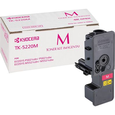 Kyocera 1T02R9BNL1 Toner Kyocera TK-5220M P5021/M5521 Serie Magenta