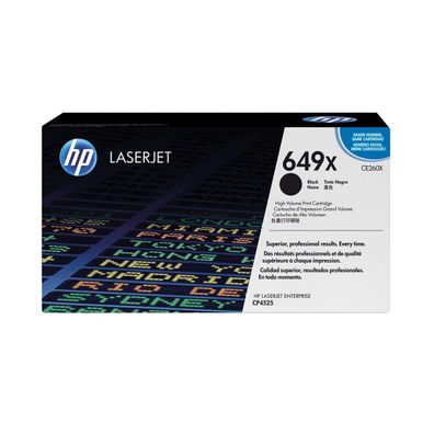 HP Toner CE260X 649X 17.000Seiten schwarz