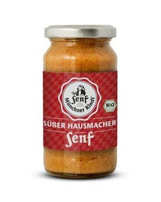 Münchner Kindl Senf 6x Hausmacher Senf Süß BIO 200ml