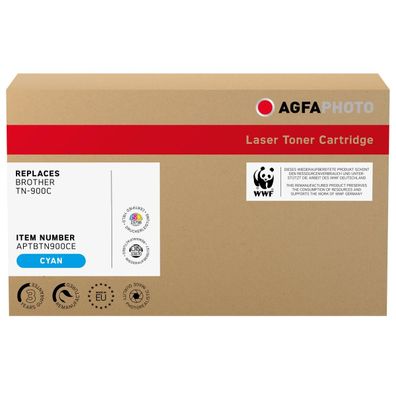 AgfaPhoto Toner APTBTN900CE wie Brother TN-900C cyan