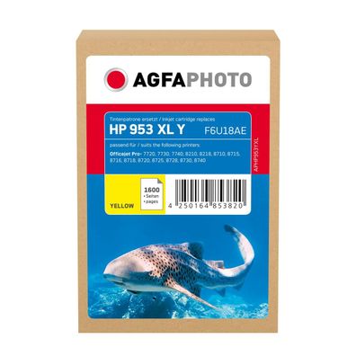 AgfaPhoto Tintenpatrone APHP953YXL wie HP F6U18AE 953XL y