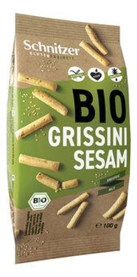 Schnitzer Glutenfreiheit 6x Bio Grissini Sesam 100g