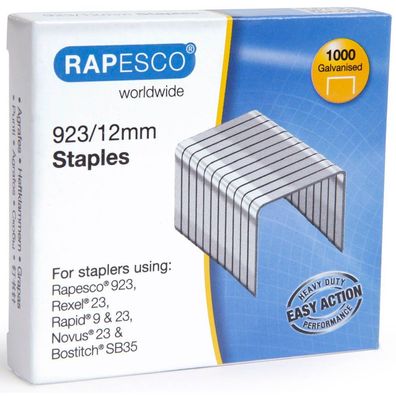 RAPESCO® 1238 Heftklammern 923 23/12 1.000x