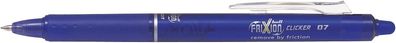 Pilot BLRT-FR7-L Tintenroller FriXion Clicker - 0,4 mm, blau, radierbar