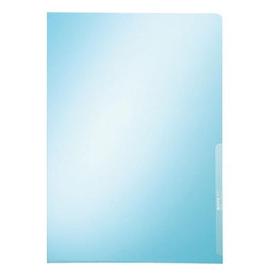 Leitz Sichthülle Premium 41000035 A4 015mm PVC blau 100 St./Pack