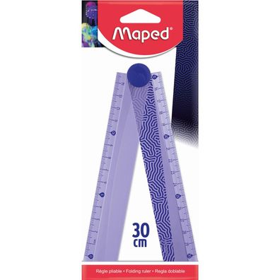 maped 281019 maped Lineal Deepsea Paradiese 15/30 cm, blau