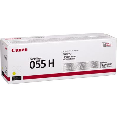 Canon 3017C002 Canon Toner Cartridge 055 H Y yellow