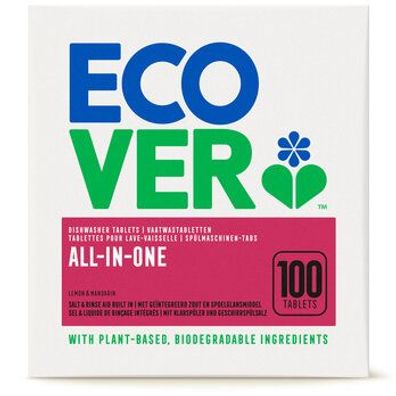 ECOVER 6x All-In-One Spülmaschinen-Tabs Zitrone 2kg