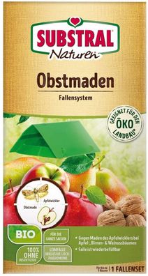 Naturen Obstmaden-Falle gegen Apfelwickler an Äpfeln, Birnen und Walnüssen