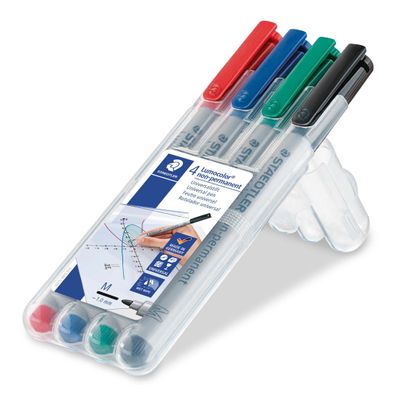 Staedtler® 315 WP4 Feinschreiber Universalstift Lumocolor® - non-permanent, M, 4