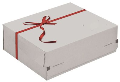 ColomPac® 30011648 Geschenkbox Exklusiv - medium, weiß