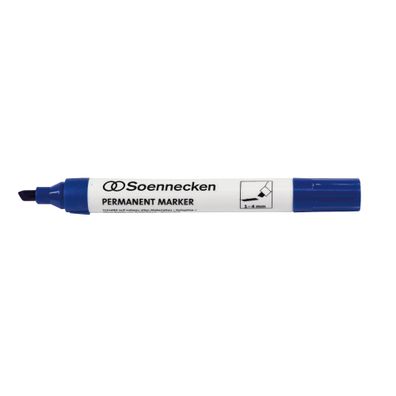 Soennecken Permanentmarker 3109 1-4mm Keilspitze blau