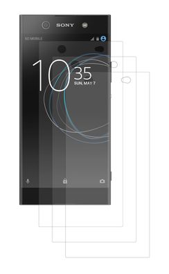 3x Sony Xperia XA1 Displayschutzfolie Schutzfolie Displayfolie Anti Reflex Matt