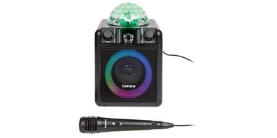 Lenco Karaoke-Set PA-051 mit Discokugel und Bluetooth, Neu