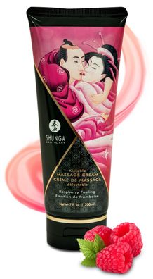 200 ml - SHUNGA Massage Cream Raspberry Feeling 200ml