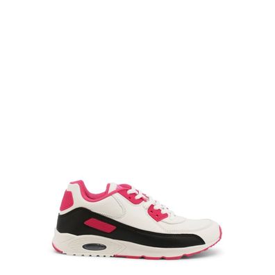 Shone - Sneakers - 005-001-LACES-WHITE-FUXIA - Mädchen