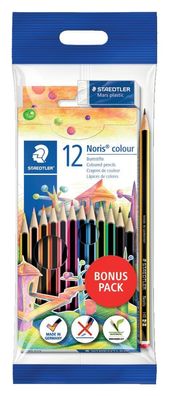 Staedtler® 61 SET6 Farbstiftetui Noris Club® Promotion Set - 12 St. Farbstifte