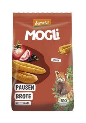 Mogli 6x Demeter Pausen Brote mit Tomate und Oliven 50g