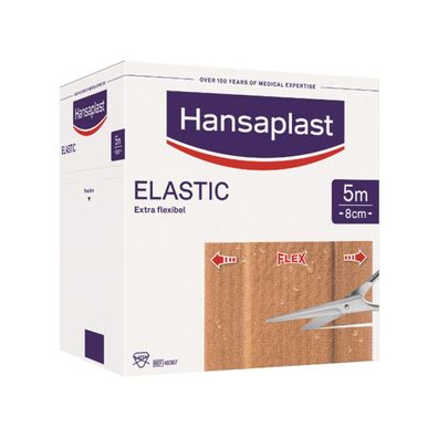 Hansaplast Pflaster Elastic 1009243 8cmx5m