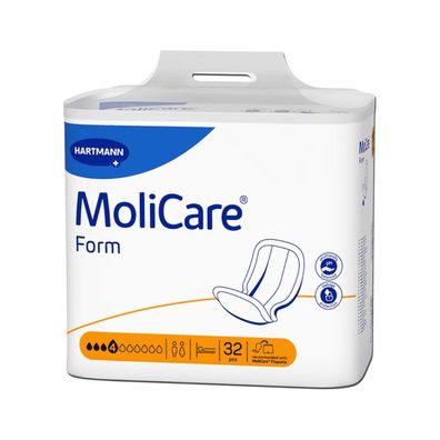 MoliCare Form 4 Tropfen Vorlage, 32 Stück | Packung (32 Stück)