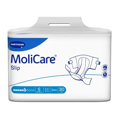 4x MoliCare Slip 6 Tropfen, S - 4052199590981 | Packung (30 Stück)