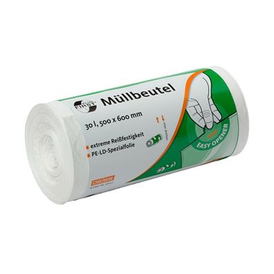 Deiss Müllbeutel First Plus - LDPE Premium 50Stk./Rolle | Rolle (50 Stück)