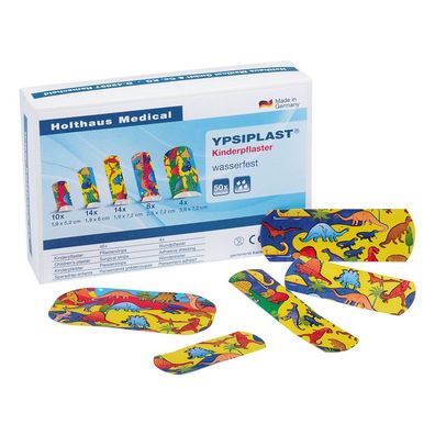 YPSIPLAST® Kinderpflaster, 50 Strips wasserabweisend - B07GPPTJK6 | Packung (50 Stü