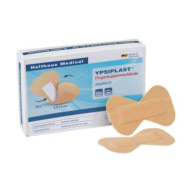 Ypsiplast® Fingerkuppenverband, 4,5 x 8 cm, 50 Stück elastisch - B0040GDPIO | Pac