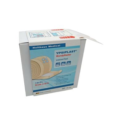 YPSIPLAST® Wundpflaster , 4 cm x 5 m, Spenderbox wasserabweisend - B07GPW1JWD | Pac