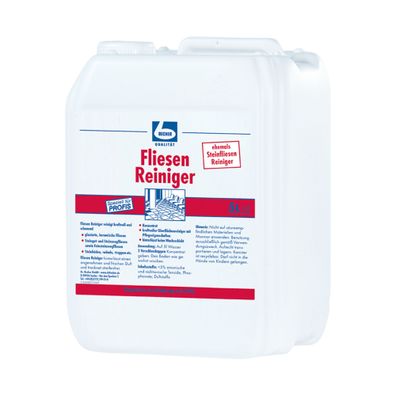 Dr. Becher Fliesen Reiniger 5 Liter | Karton (1 Kanister)