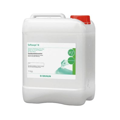 B. Braun Softasept® N Hautdesinfektionsmittel - 5 Liter | Kanister (5000 ml)