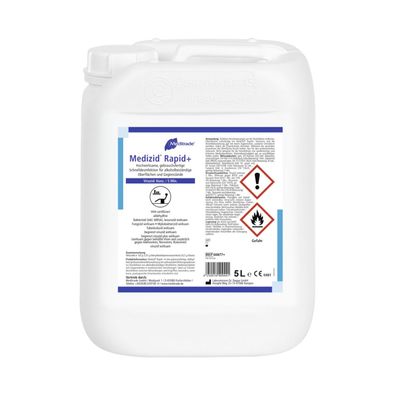 Meditrade Medizid Rapid+ Flächendesinfektion - 5 Liter Kanister - B019OPVQ3Q | Kanist